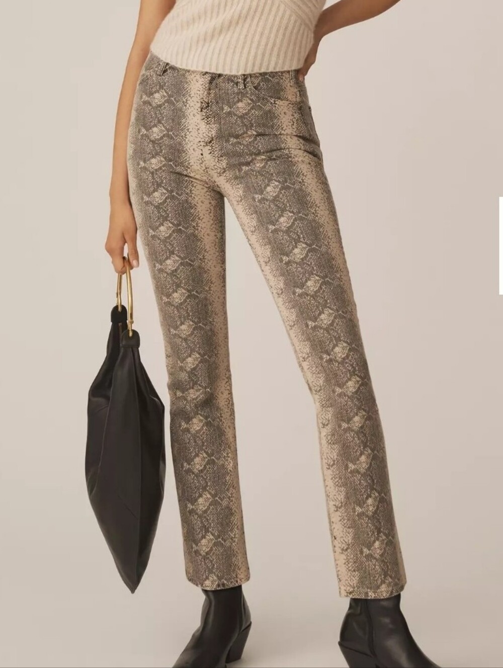 MOTHER The Hustler Flood High-Rise Jeans